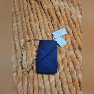 A New Day Cellphone Crossbody Bag With Gold Chain